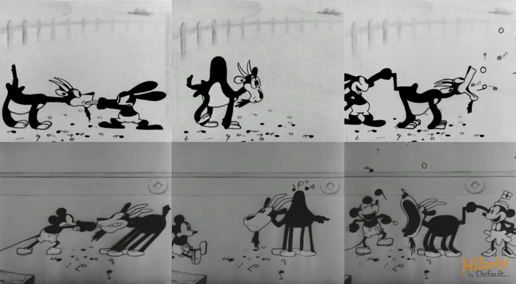 from oswald to mickey