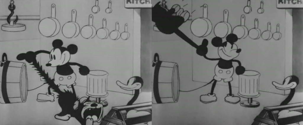 mickey mouse cat abuse