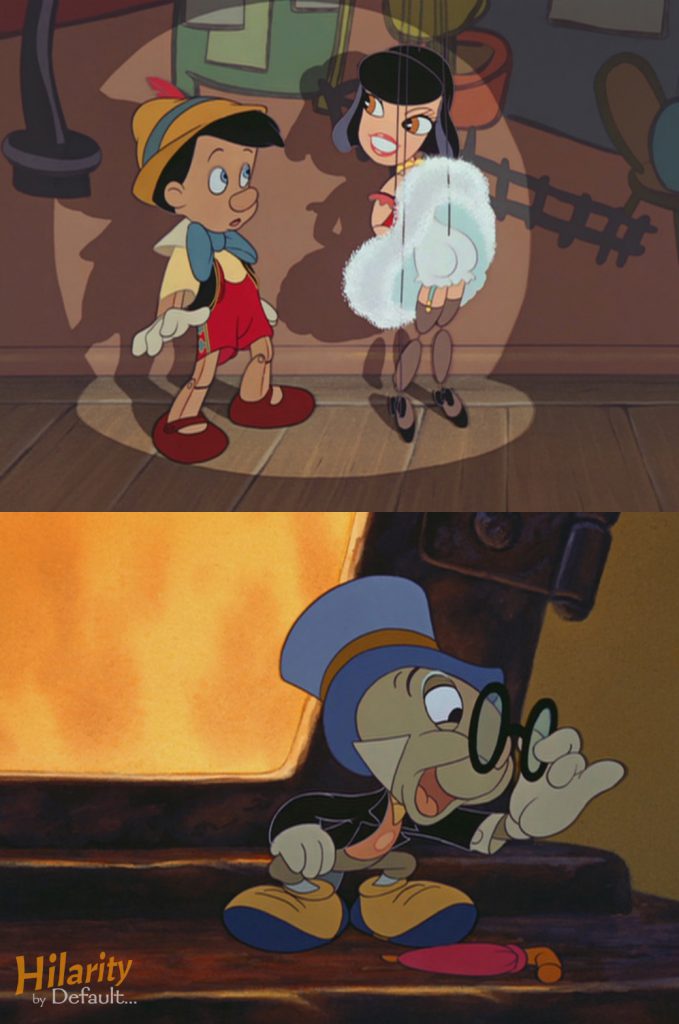 Calm down there, Jiminy!