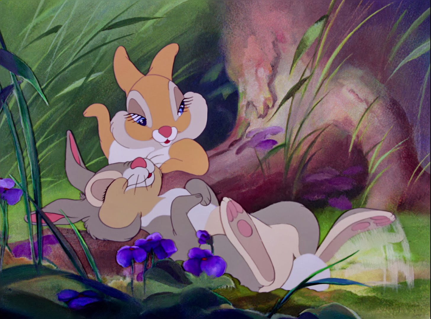 Thumper, you lucky twitterpated beast! thumper-love. 